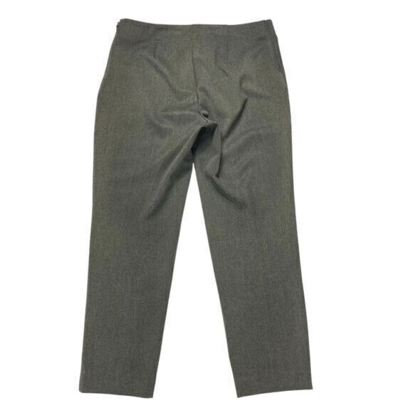 Talbots Pants Womens Size 12 Petite Gray Heritage Stretch Career Modern Trousers - Picture 5 of 14